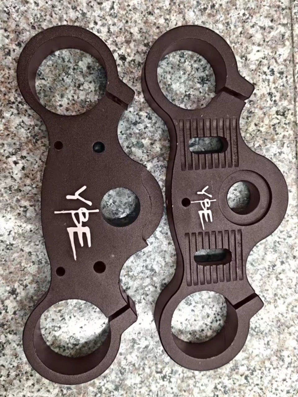 CNC 45/48 Triple Tree Clamps v2 | Yelnats Builds Electrek