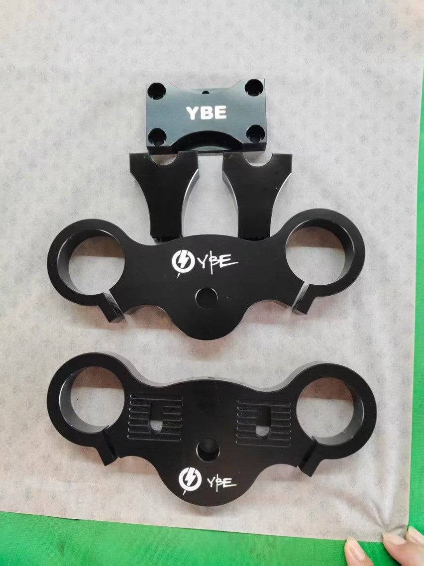 Razor CNC 45/48 Triple Trees | Yelnats Builds Electrek