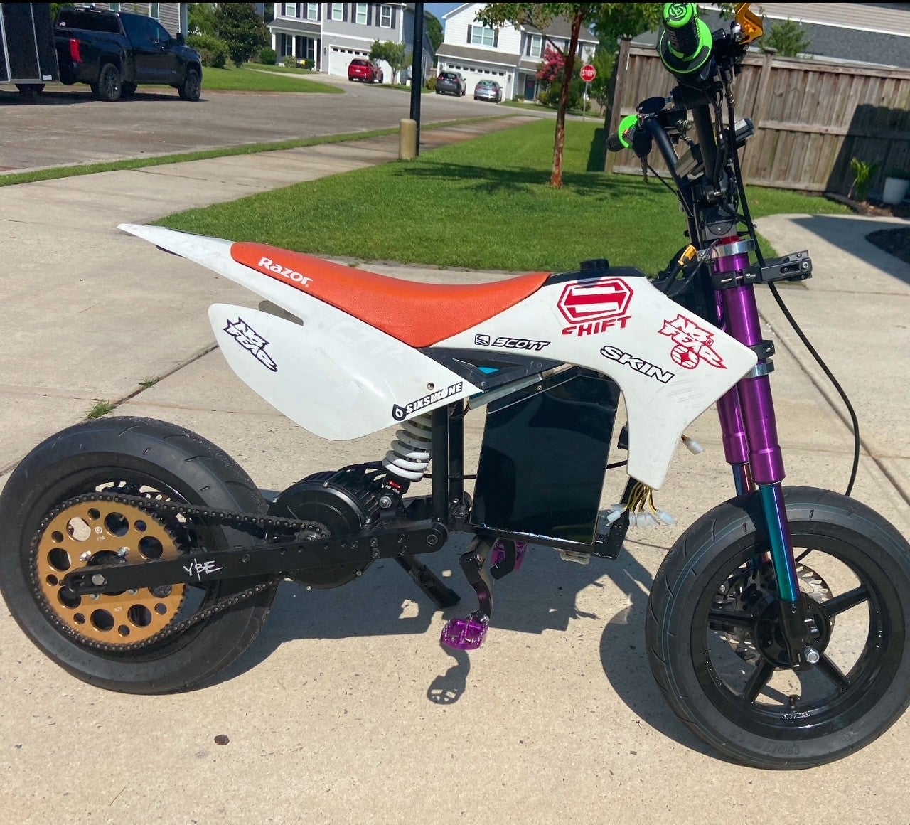 CNC Bolt-On Full Swingarm Upgrade (Mx/Sx) | Yelnats Builds Electrek