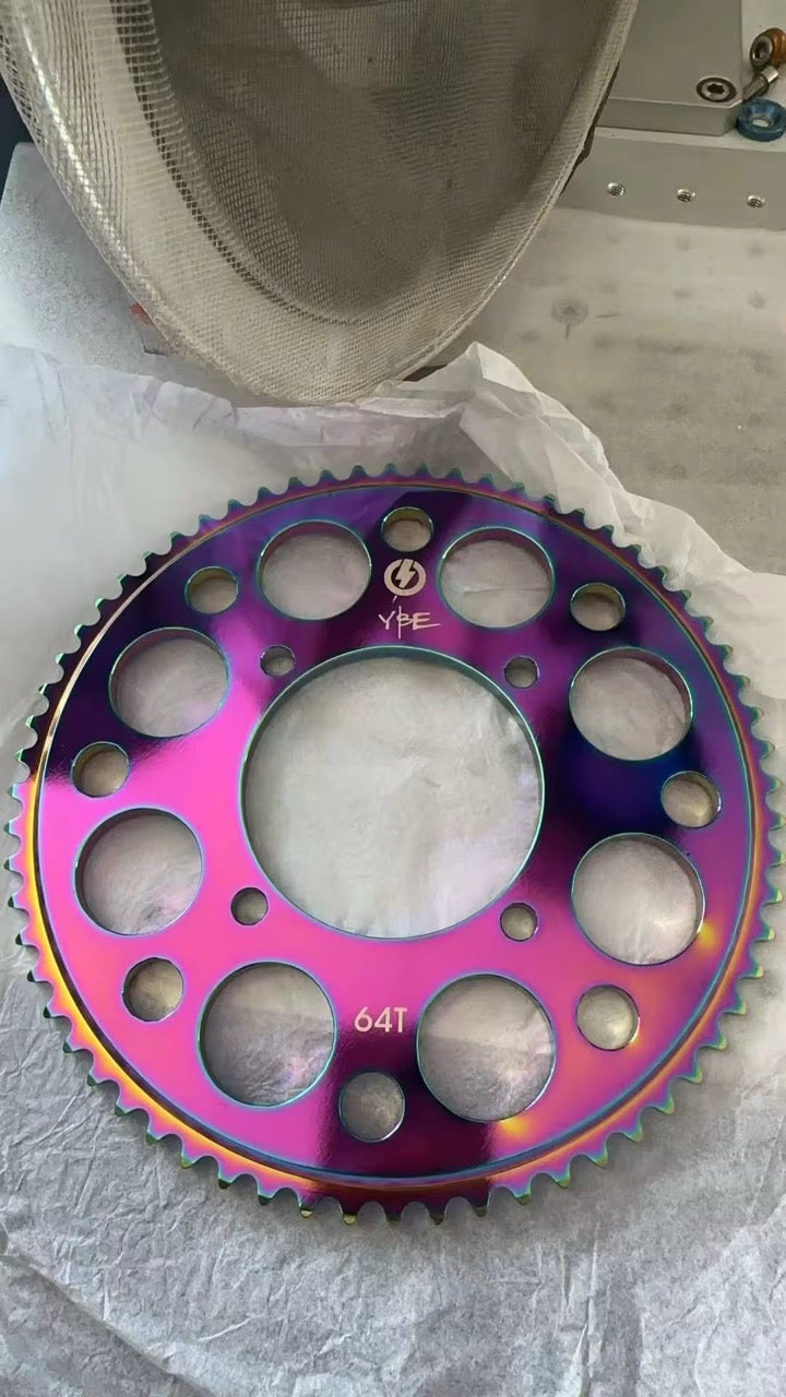 35 Chain Rear Sprocket for Pit Bike Wheels | Yelnats Builds Electrek