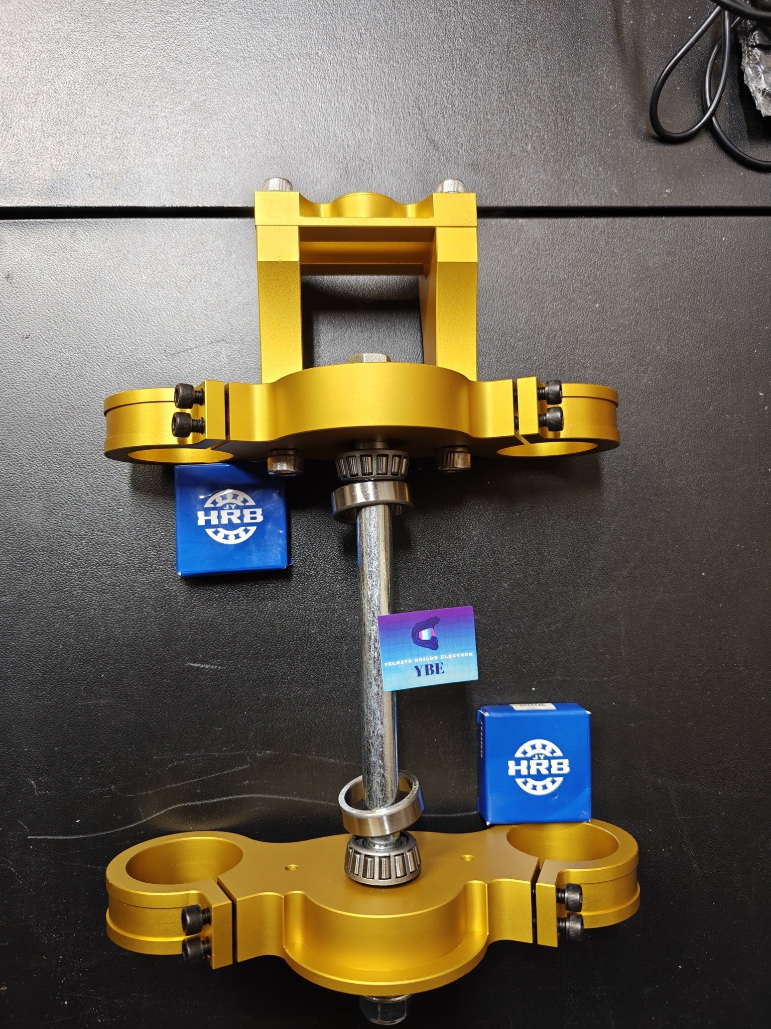 Razor CNC 45/48 Triple Trees | Yelnats Builds Electrek