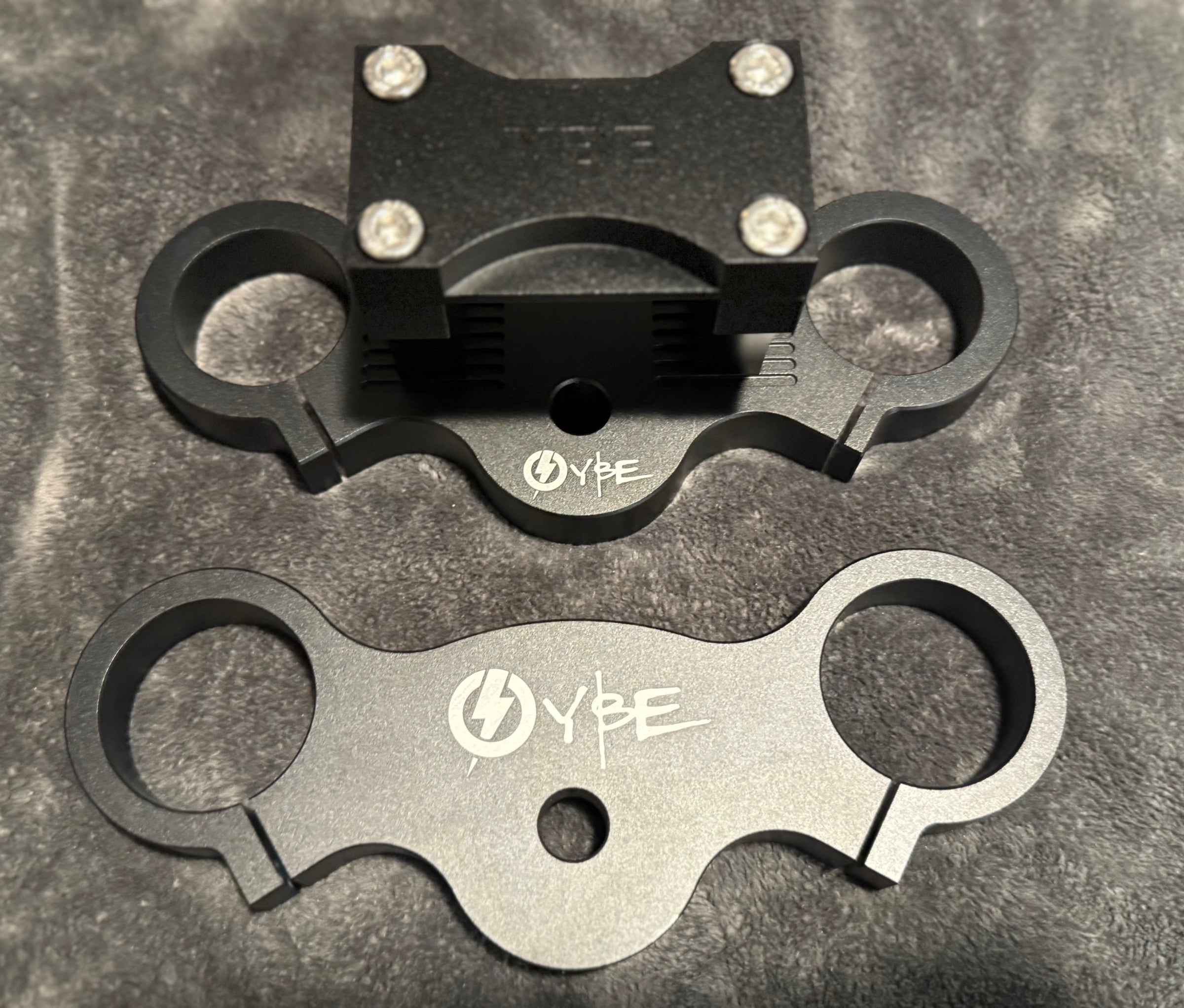 Razor CNC 45/48 Triple Trees | Yelnats Builds Electrek