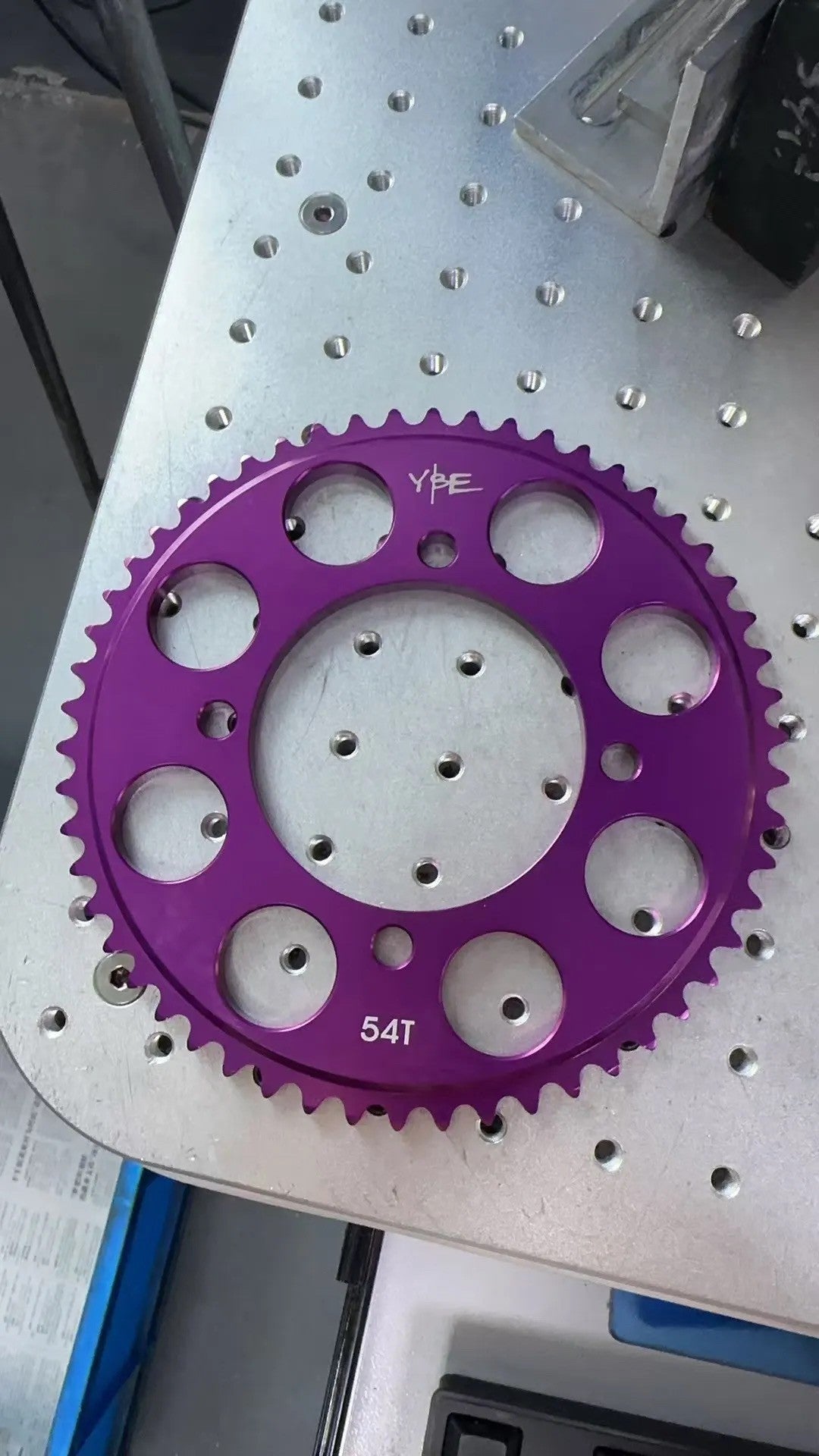 35 Chain Rear Sprocket For Pit Bike Wheels | Yelnats Builds Electrek